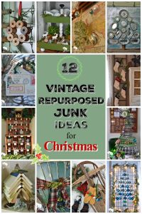 Christmas repurposed junk ideas