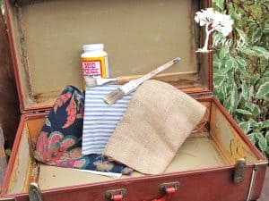 Vintage suitcase