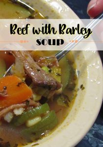 Beef with Barley Soup