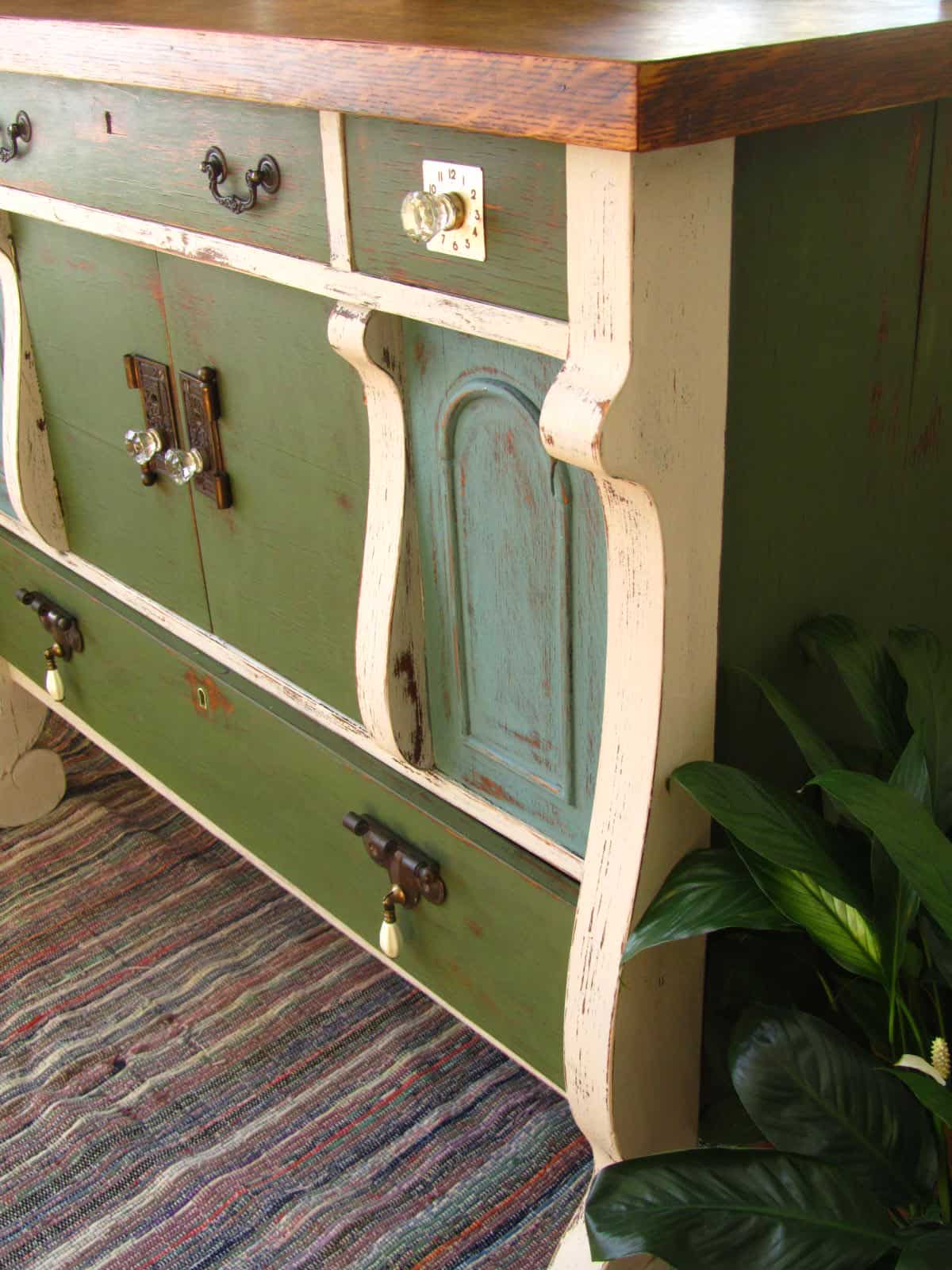 Empire Buffet in MMS milk paint