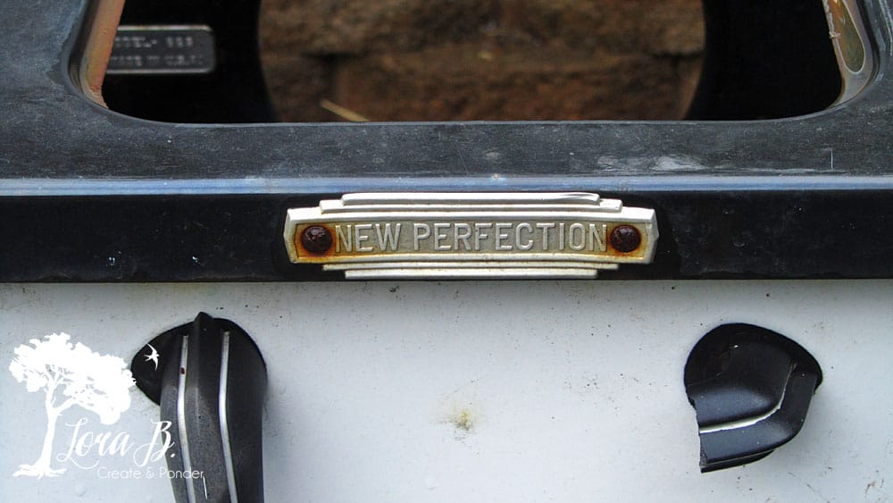 New Perfection antique stove