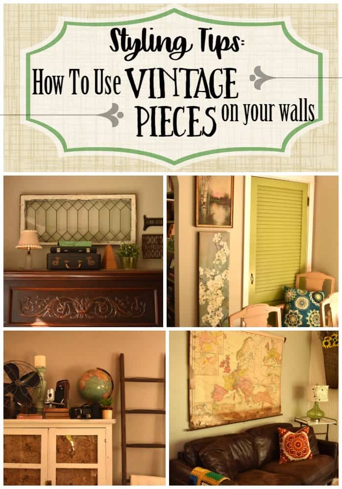 Use Vintage Pieces on your Walls