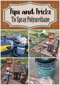 Tips and tricks for spraying polyurethane