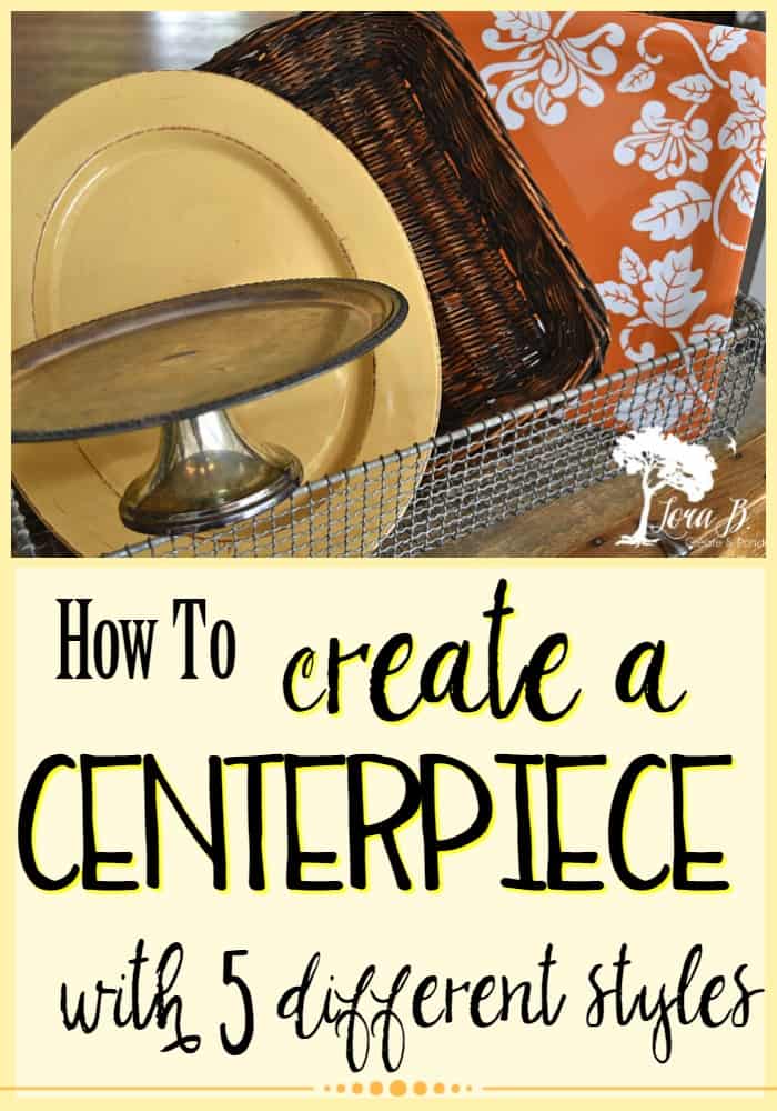 Learn how to create a centerpiece with 5 different styles.