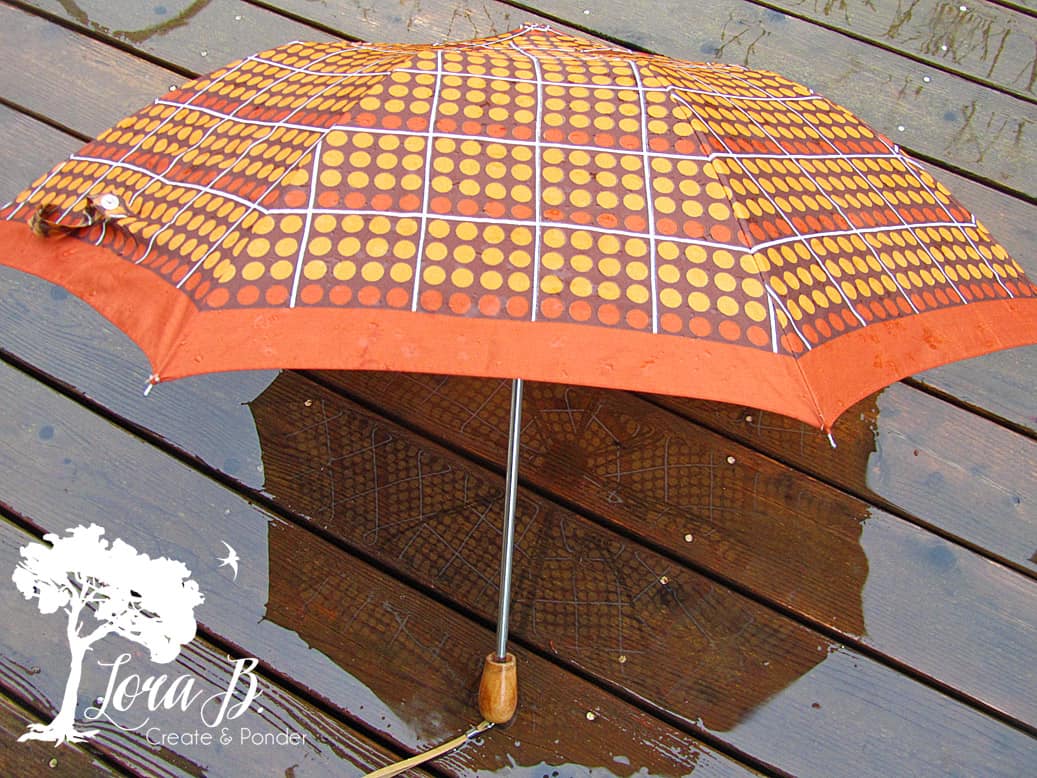 vintage umbrella