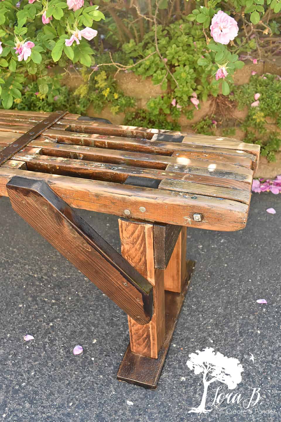 Rustic bench