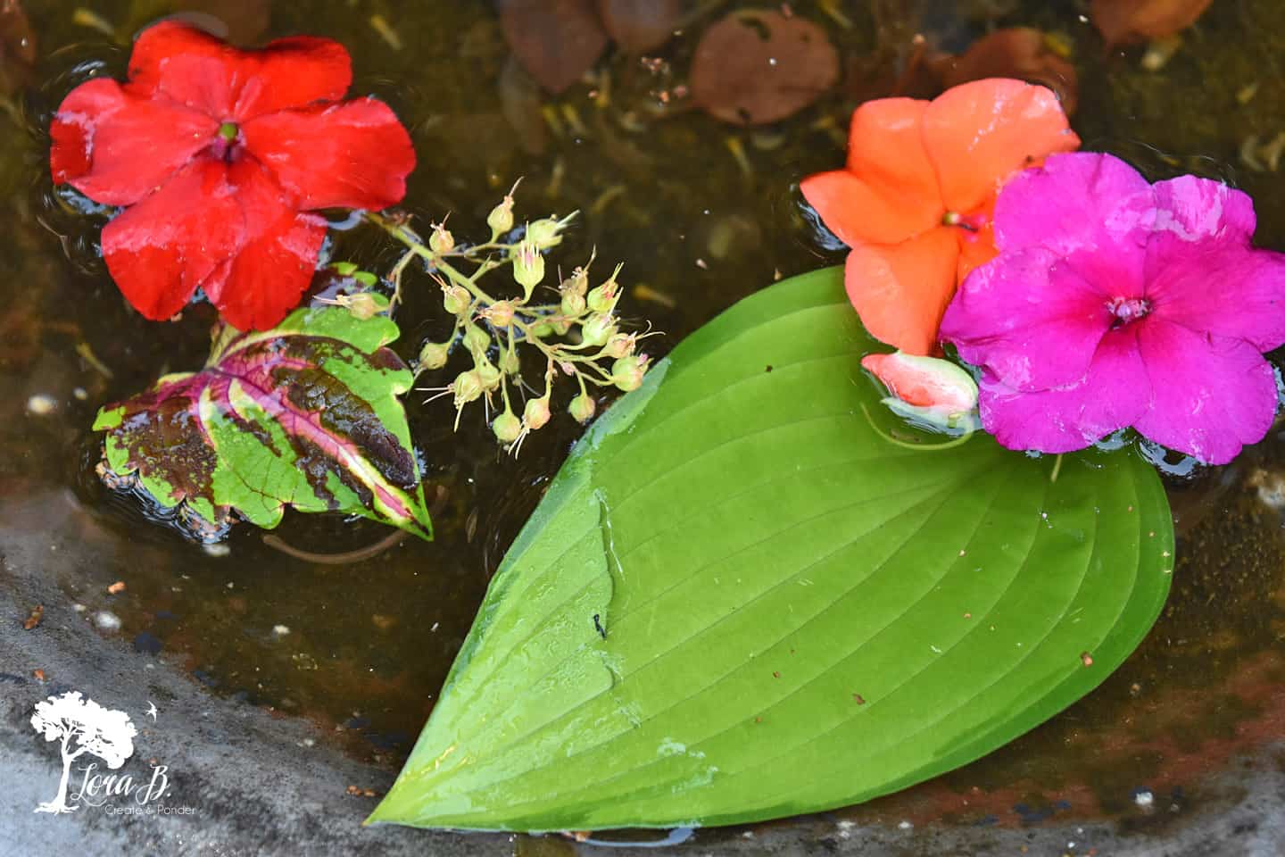 Floating flowers