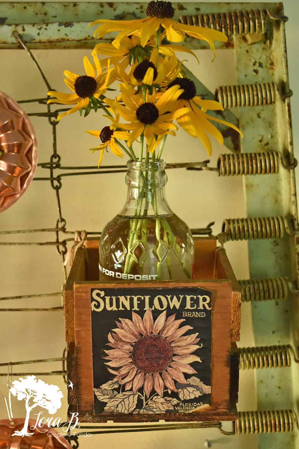 Sunflower box