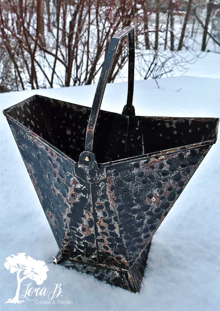 Vintage coal bucket