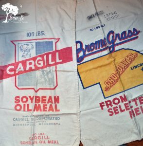 Vintage feedsacks