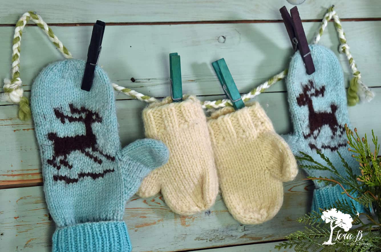 Vintage Mittens