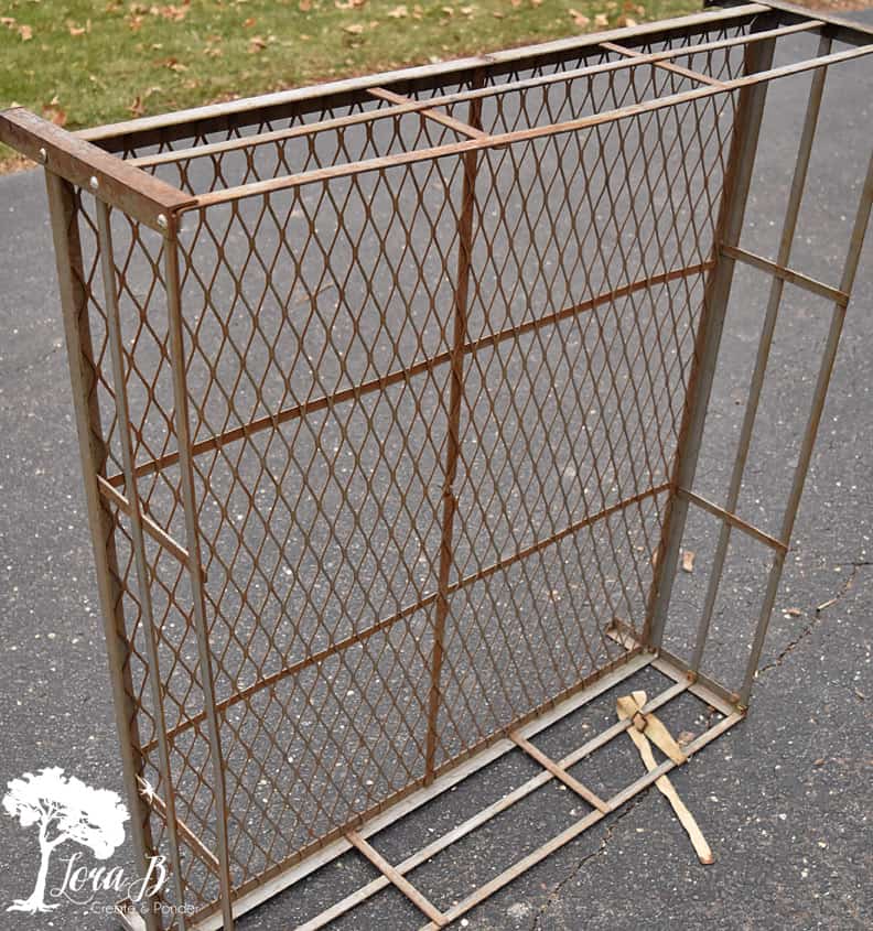 Vintage Metal Roof Rack