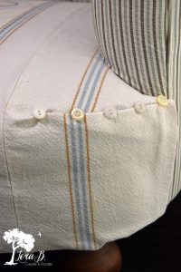 Vintage button detail