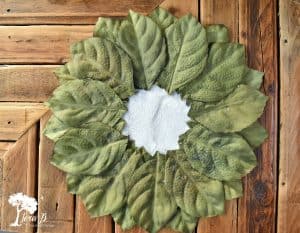 Leafy placemat