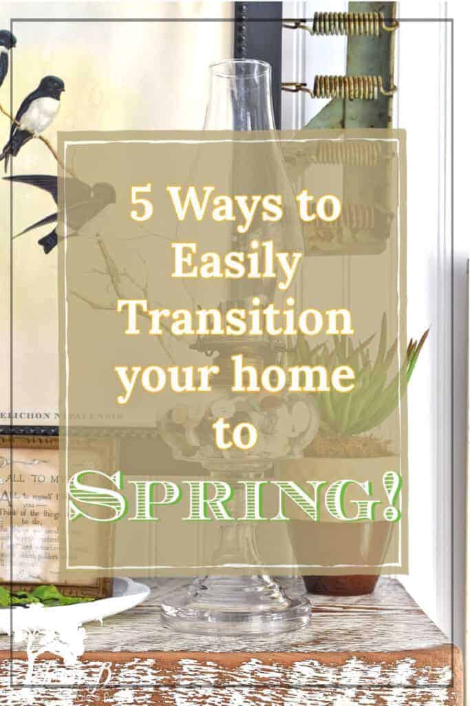 early spring decor tips