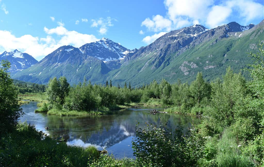 Alaskan mountains