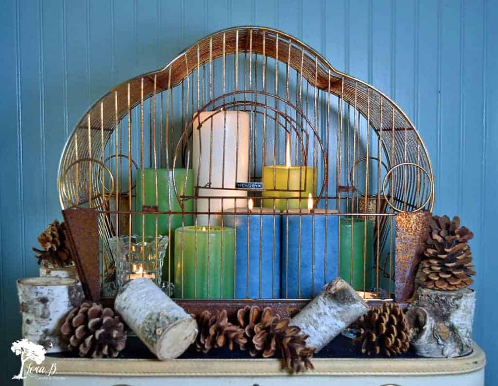 12 Creative Ways to Decorate With A Vintage Birdcage - Lora Bloomquist ... - Creative Ways To Decorate A Macaw Birdcage