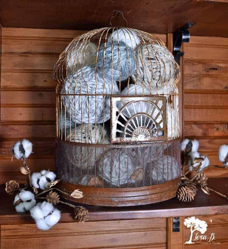 12 Creative Ways to Decorate With A Vintage Birdcage Lora Bloomquist