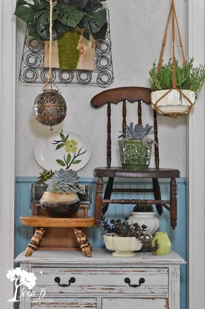 How to Decorate to Thrift the Look, Vintage Boho Style