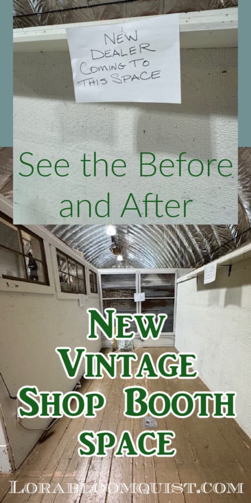 New Vintage Shop Booth Space pin