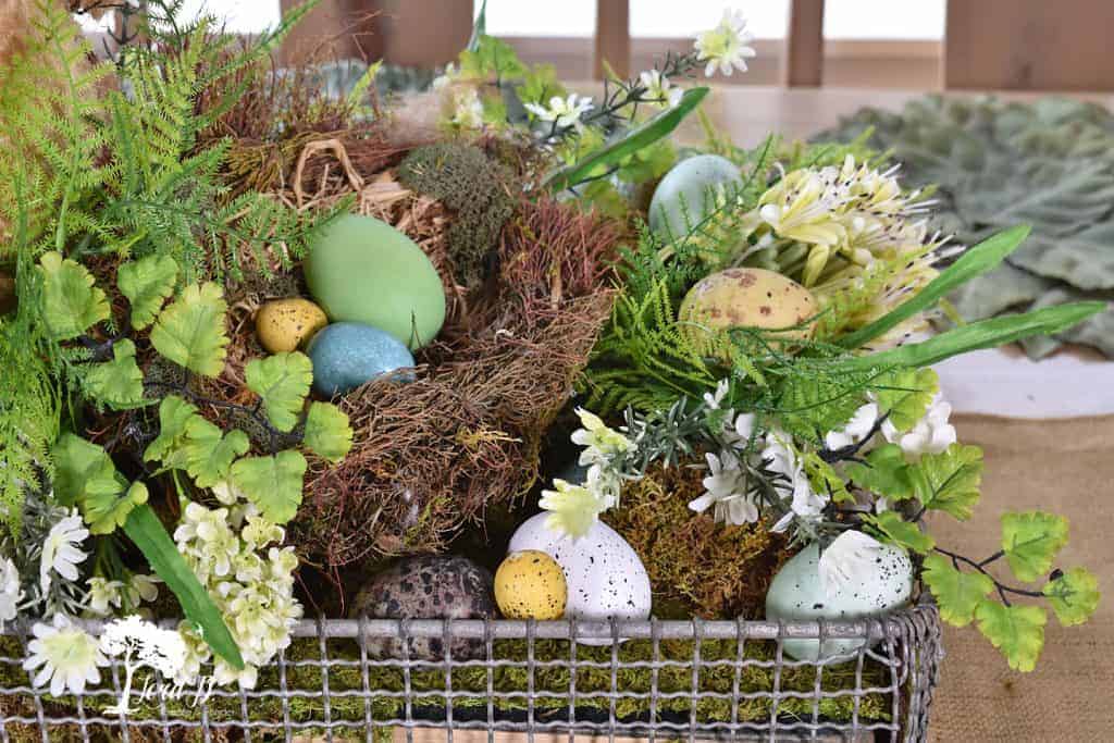 Easter Bunny Centerpiece How-To