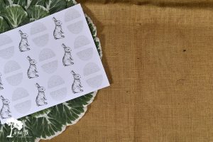 Easter Bunny Centerpiece How-To