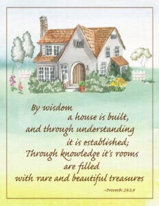 free printable of cottage