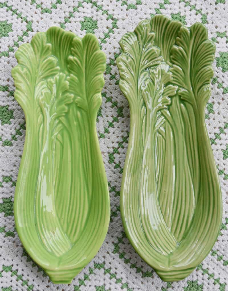Vintage celery pottery