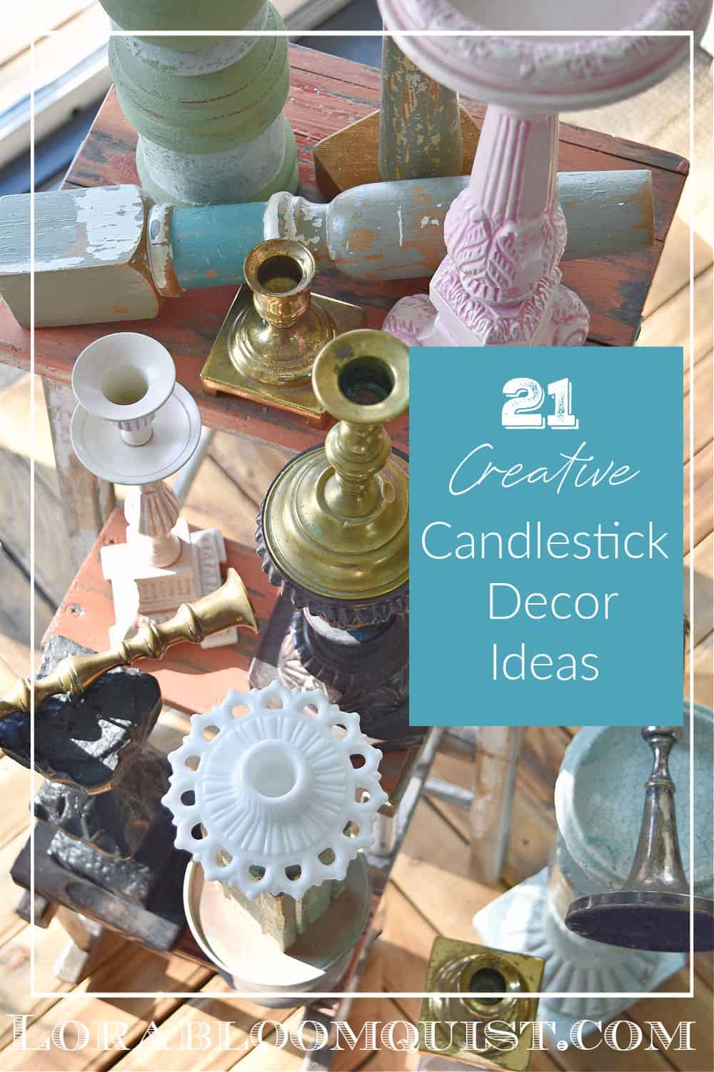 21 Creative Ideas for Decorating with Candlesticks and Candleholders
