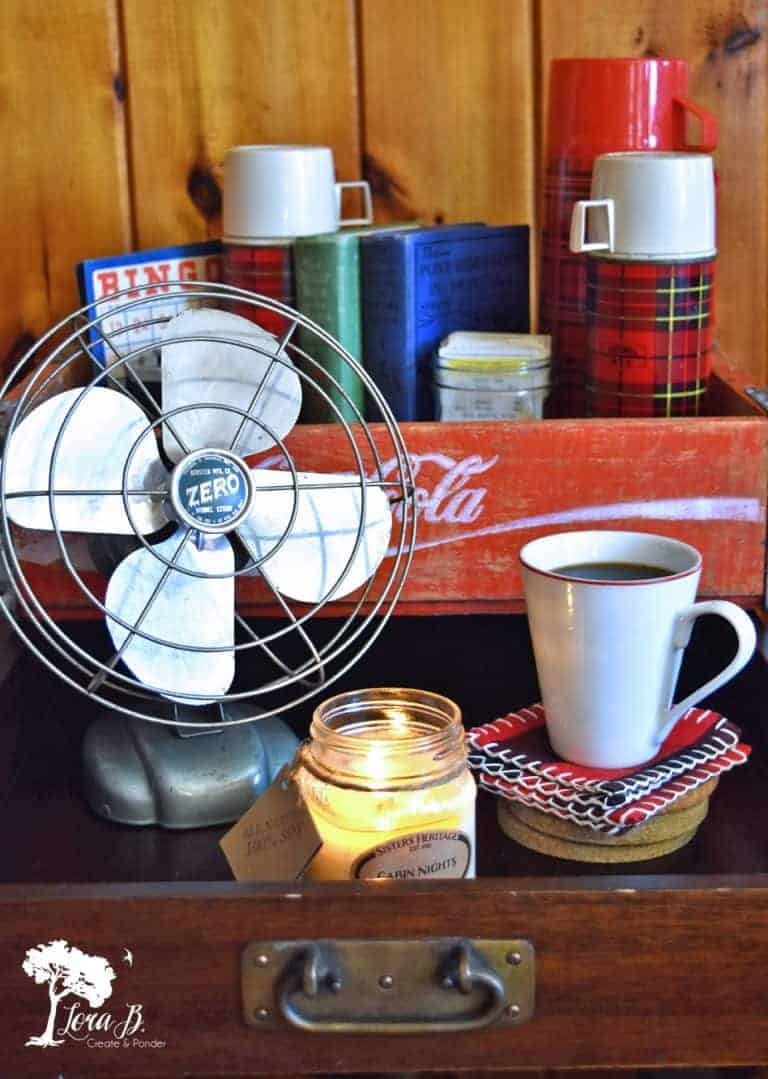 Decorating a Northwoods Cabin with Vintage Camp Style