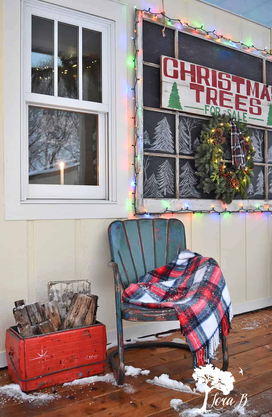 Christmas porch decorating ideas