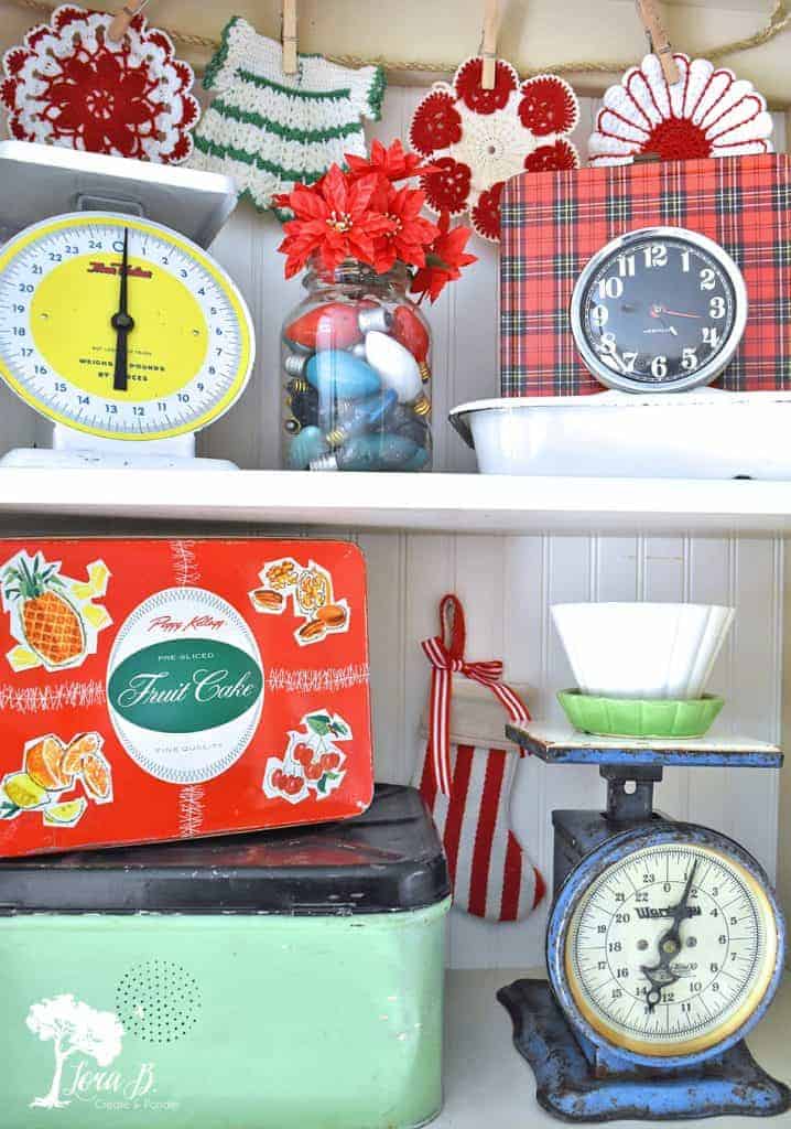 A Christmas Kitchen with Vintage Nostalgia - Lora B. Create & Ponder