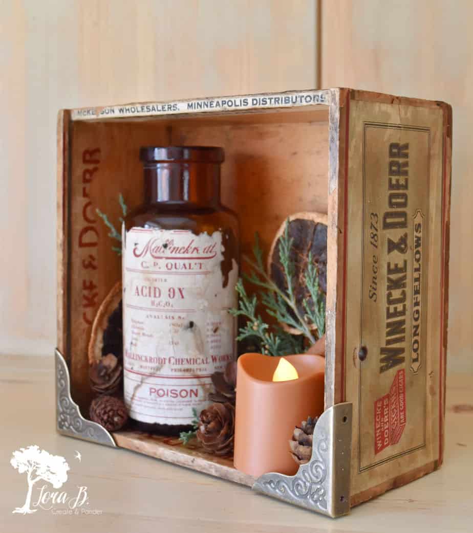 DIY Vintage Cigar Box Craft Ideas Lora BloomquistCreate & Ponder