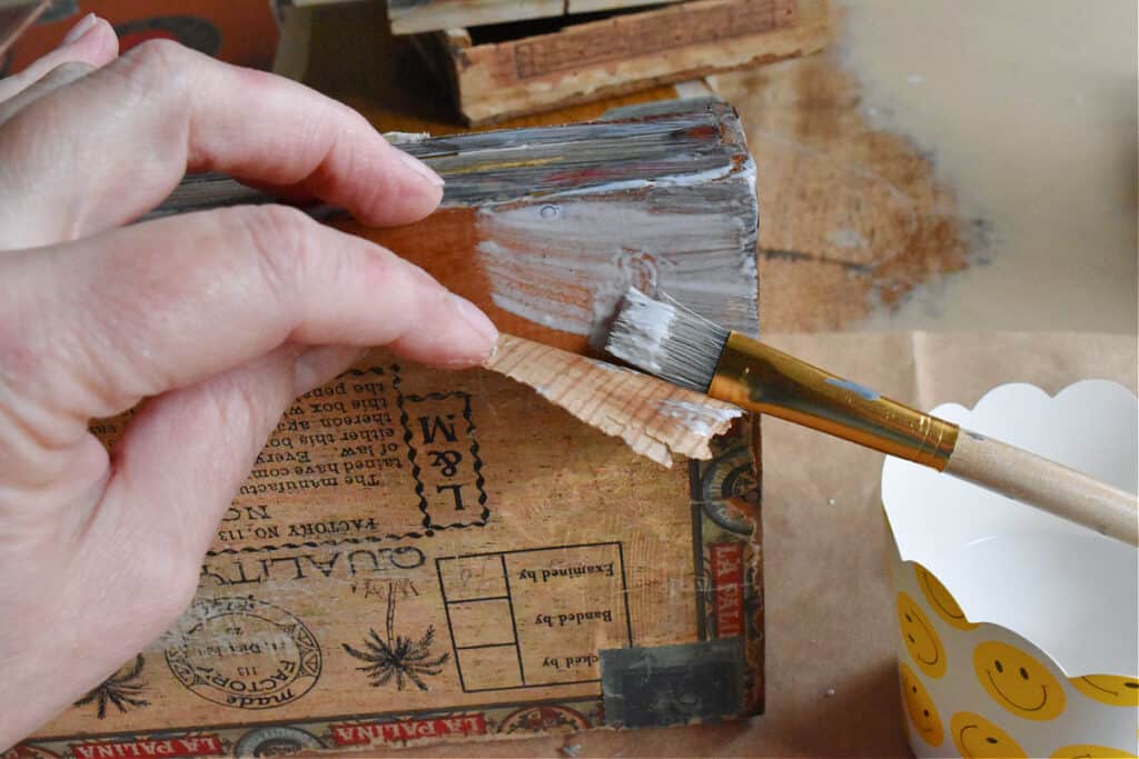 DIY Vintage Cigar Box Craft Ideas - Lora Bloomquist~Create & Ponder