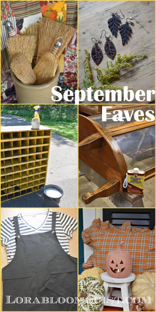 Autumn colored home decor and DIY accents.