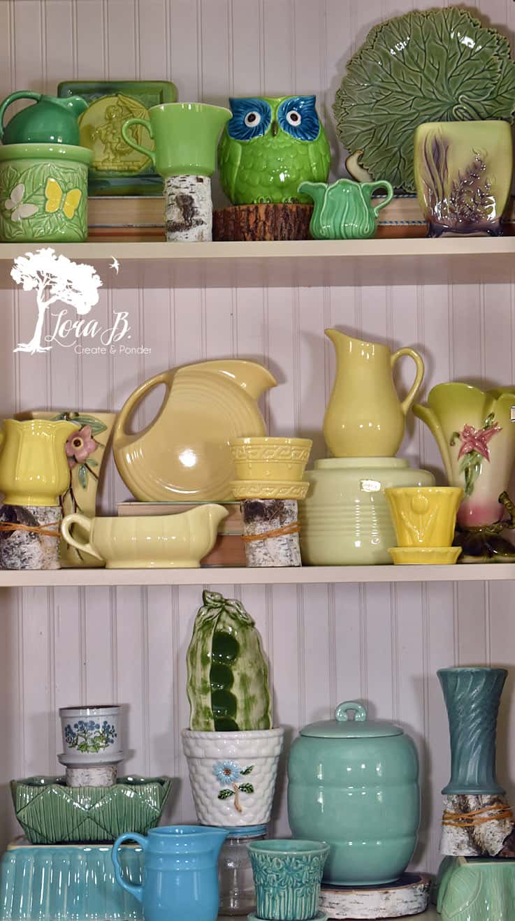 Vintage pottery collection