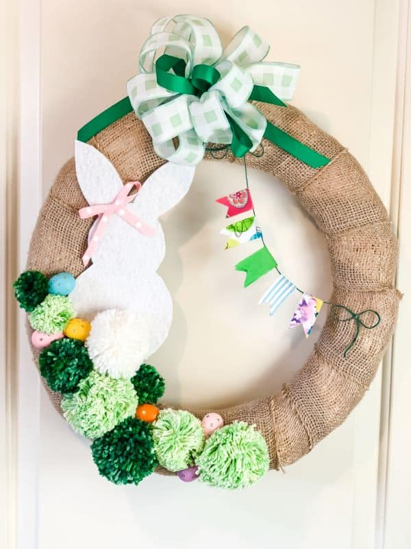 DIY Easter wreath