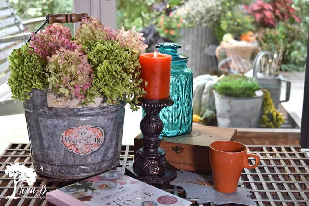 early fall centerpiece