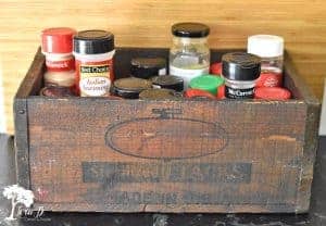 vintage tack box