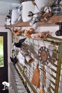 Decorating with Crows and Enamelware