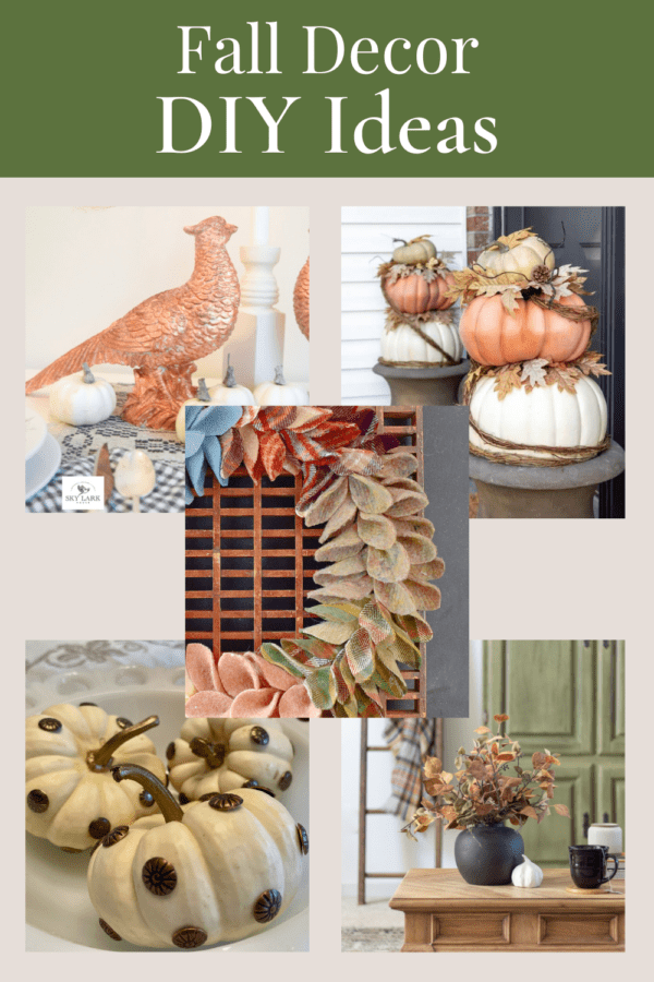 Leafy DIY Fabric Scrap Wreath for Fall - Lora Bloomquist~Create & Ponder