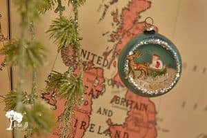 Christmas map display