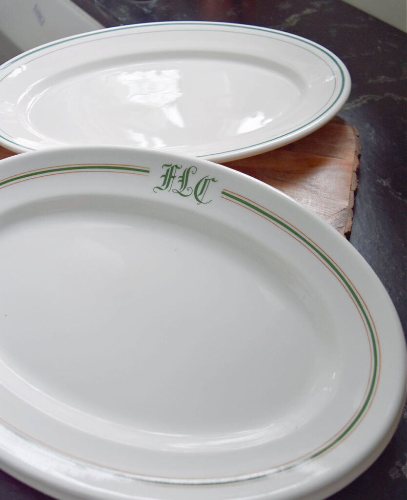 Vintage church platter.