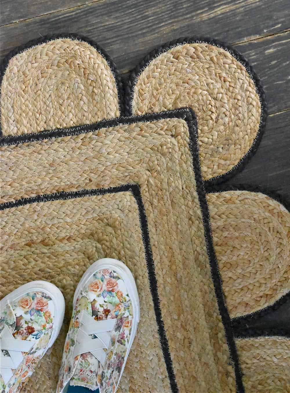 Simple Spring Basket Door Decor - Lora Bloomquist~Create & Ponder
