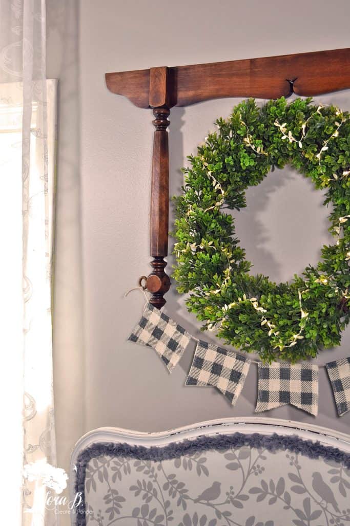 Dresser Mirror Harp Repurpose