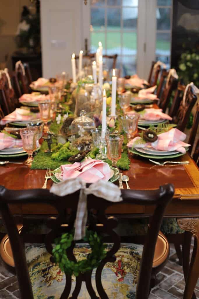 Easter table setting
