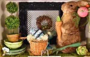 Easter Rabbit Display