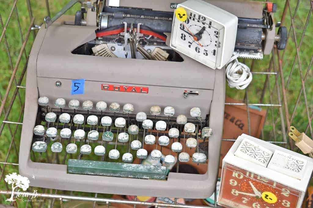 old typewriter