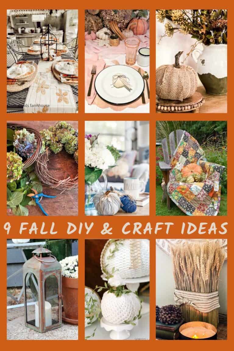 9 Fall DIY Craft Ideas (to make now)