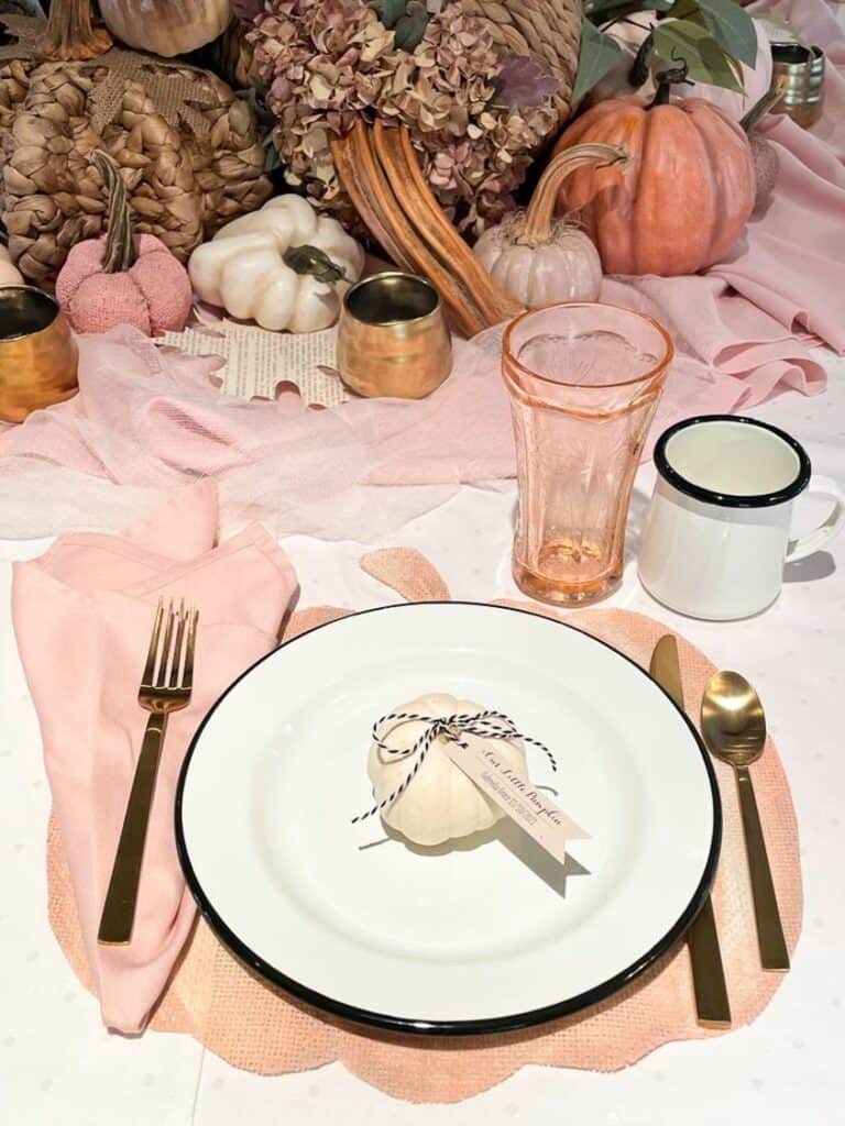 DIY Fall placemat